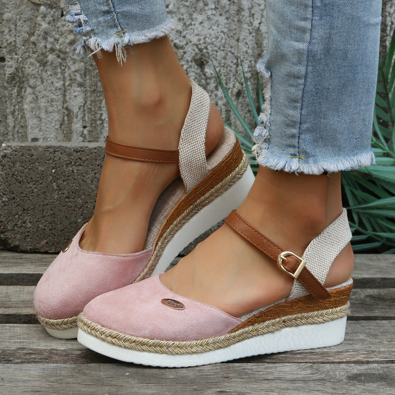 Ruby | Women's Cushioned Woven Orthopedic Sandals