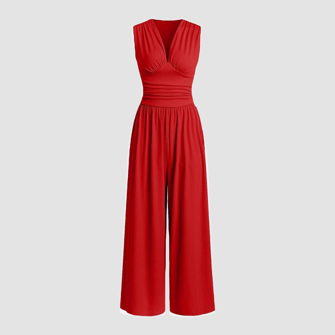 Dorothy™ | Relaxed Fit Wide-Leg Jumpsuit with Stretch Comfort
