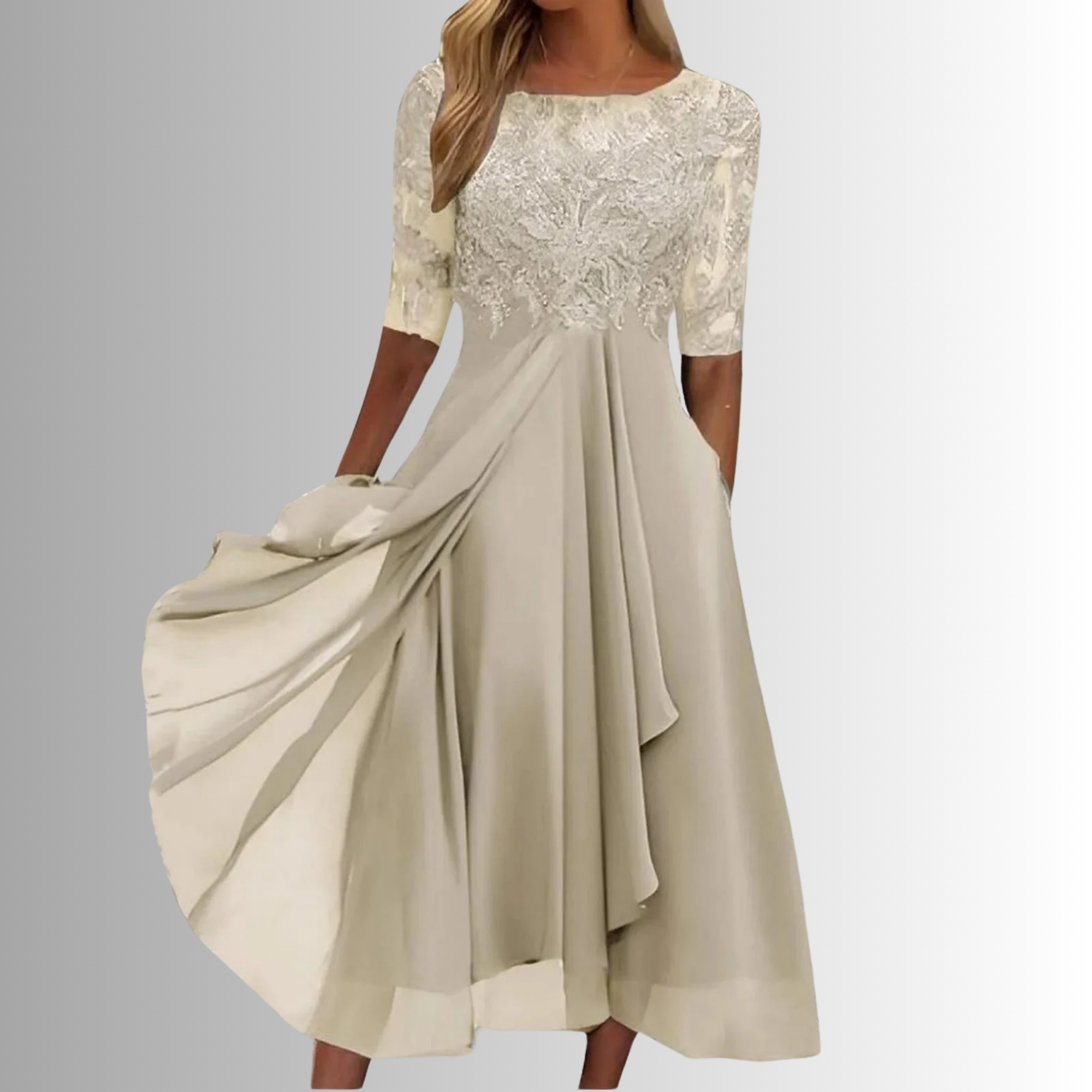 Rhonda™ | Chic Lace Elegance Dress