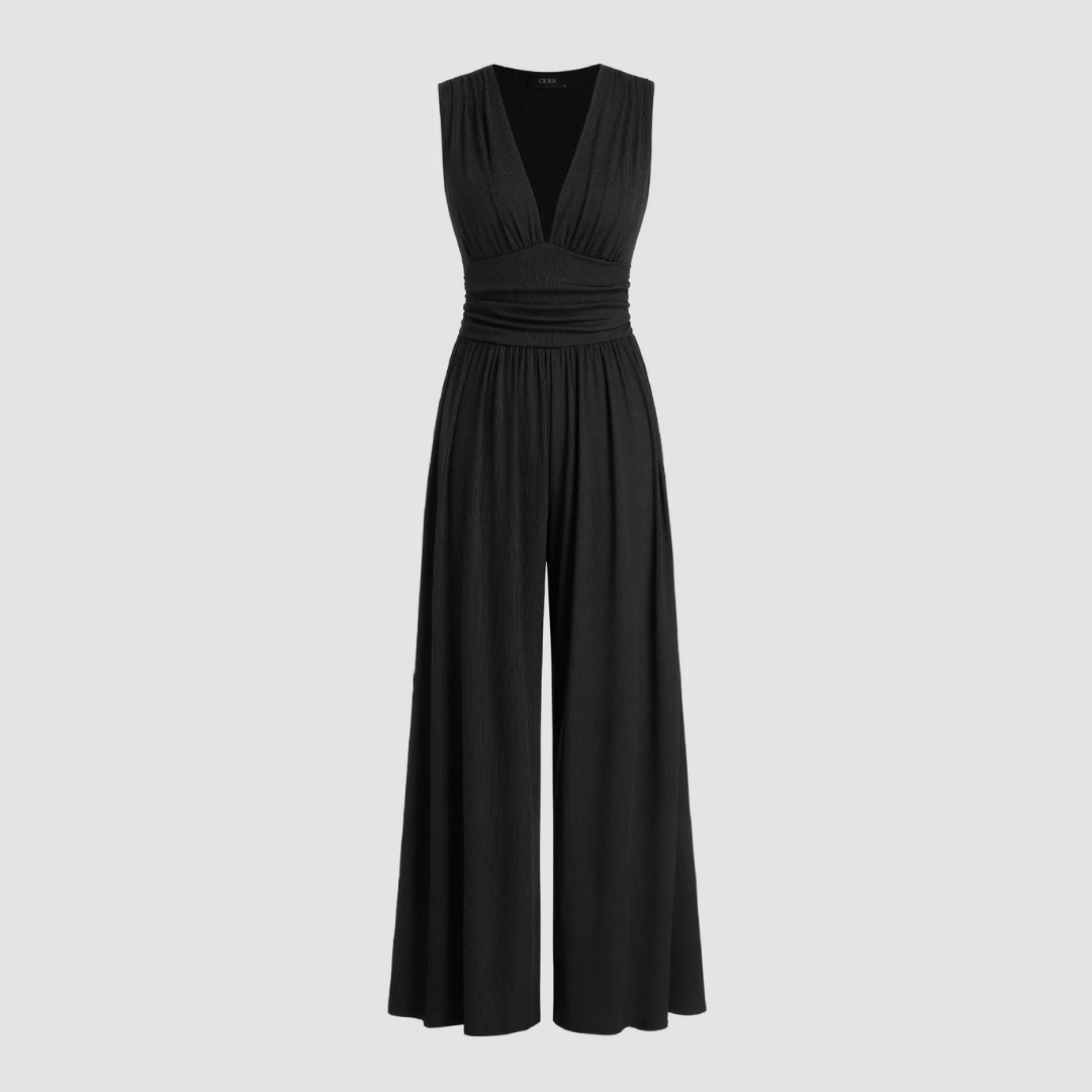 Dorothy™ | Relaxed Fit Wide-Leg Jumpsuit with Stretch Comfort