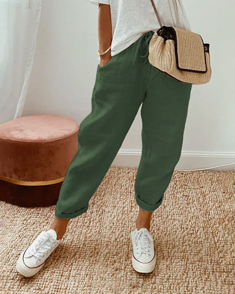 Remy™ | Chic Casual Waistband Trousers