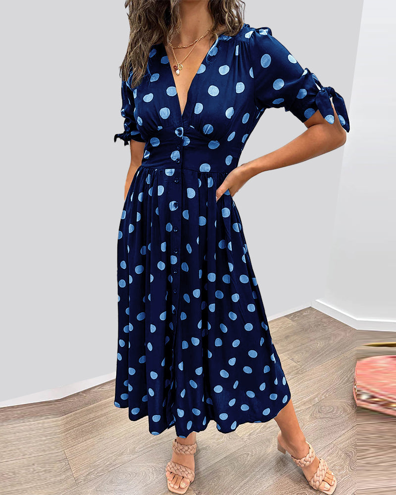 Bailey™ | Chic Polka Dot Dress