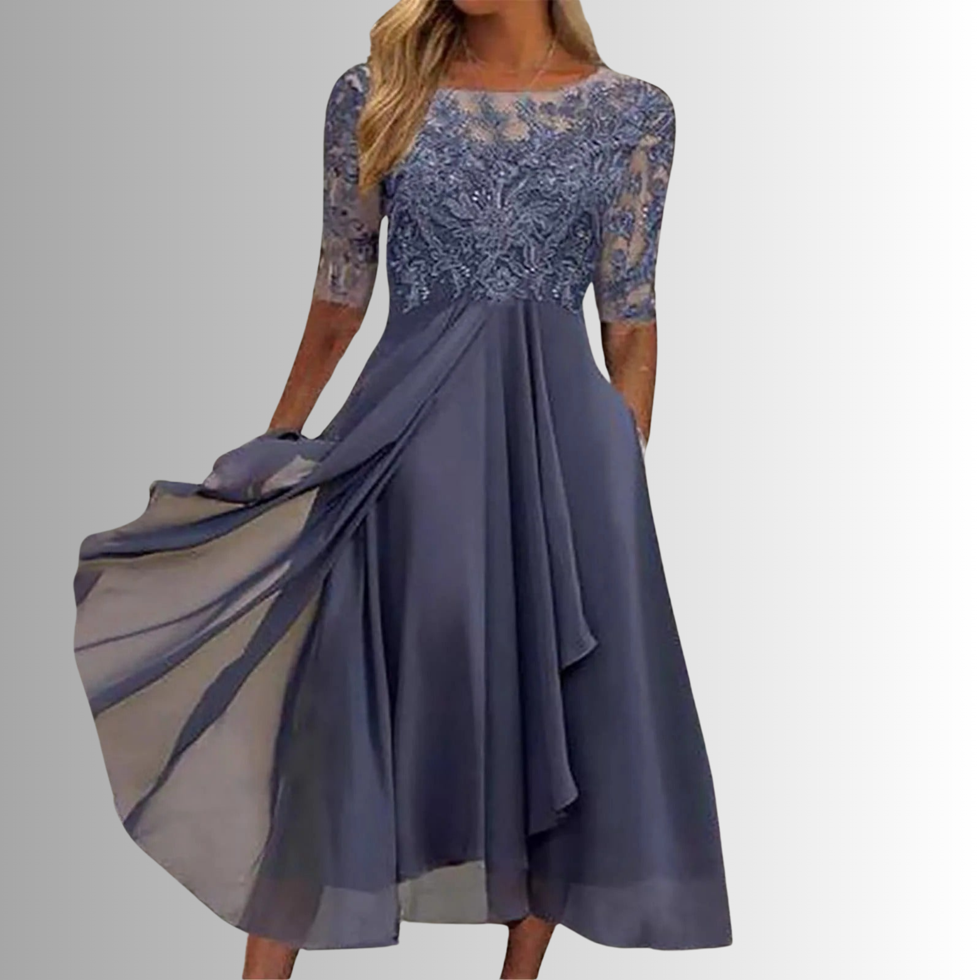 Rhonda™ | Chic Lace Elegance Dress