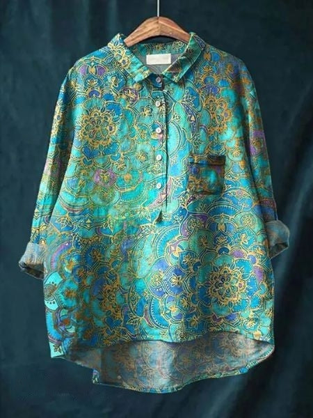 Monette™ Floral Print Blouse