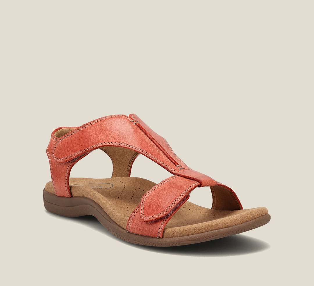Carolyn™ | Eco-Friendly Orthopedic Sandals in Vegan Leather
