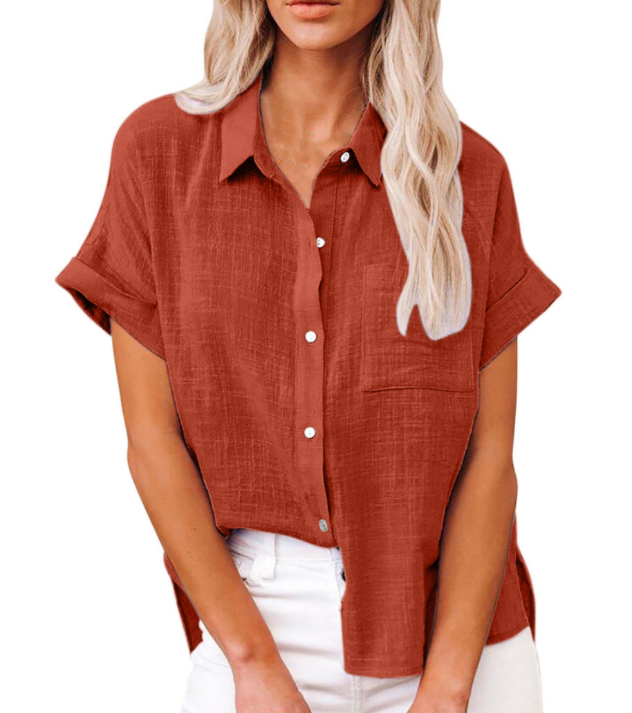 Claudia™ | Breezy Front Pocket Shirt
