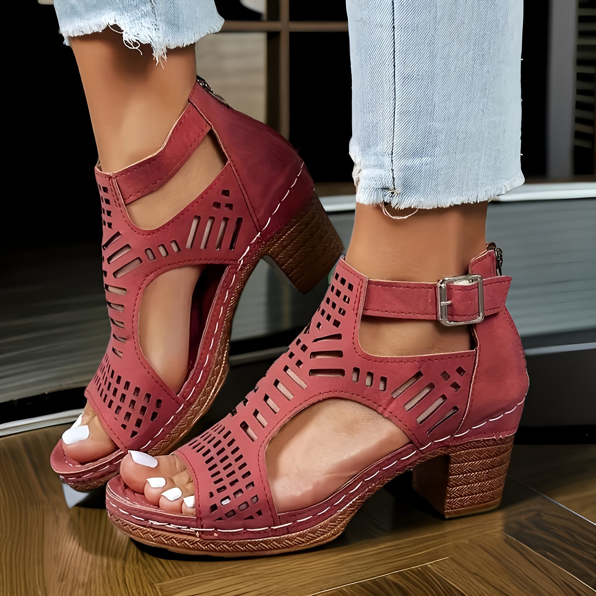 Juliette | Women's Chunky Heel Sandals