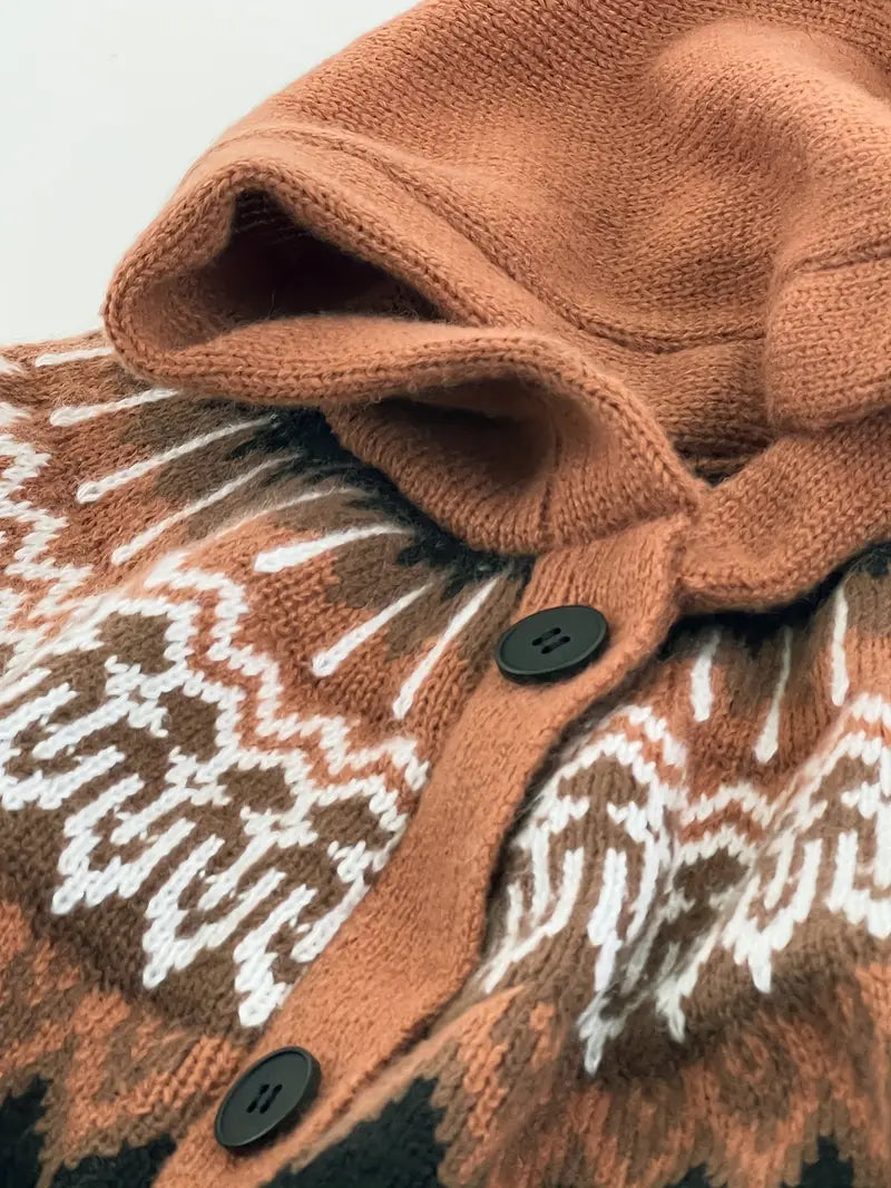 Adeline™ | Relaxed Fit Hooded Cardigan