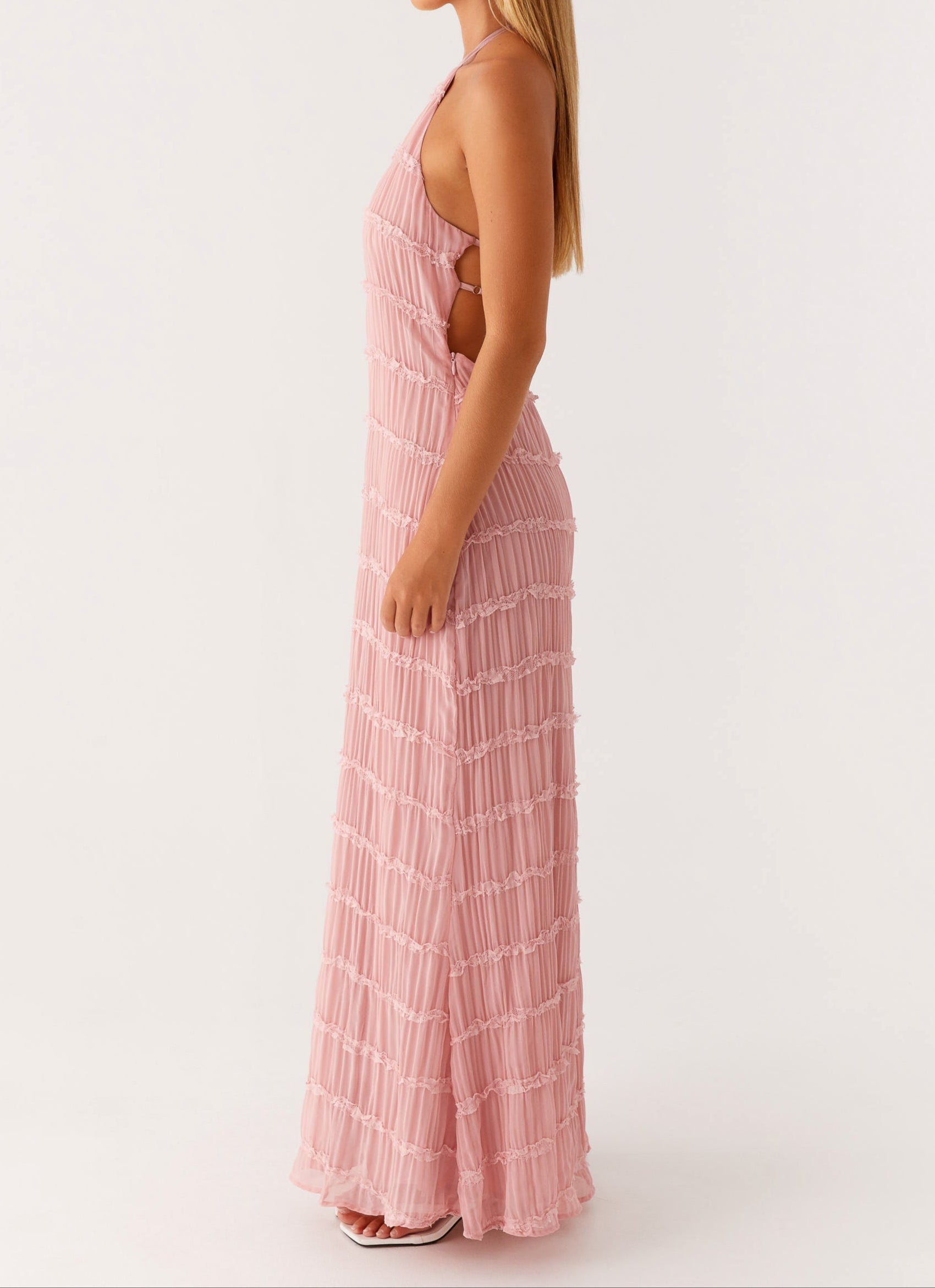 Jolene™ | Chic Halter Maxi Gown