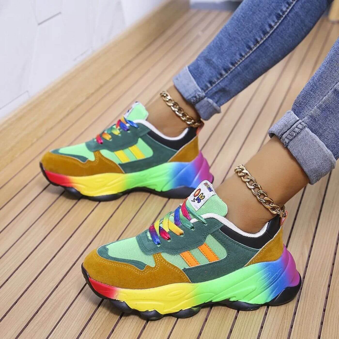 LumiSneak™ | Colorful Orthopedic Sneakers