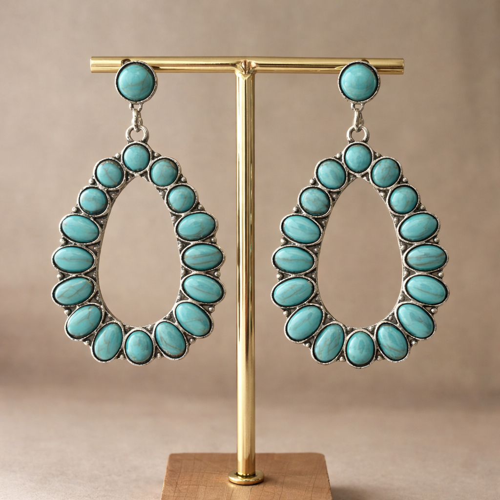 Esther™ Turquoise Drop Earrings