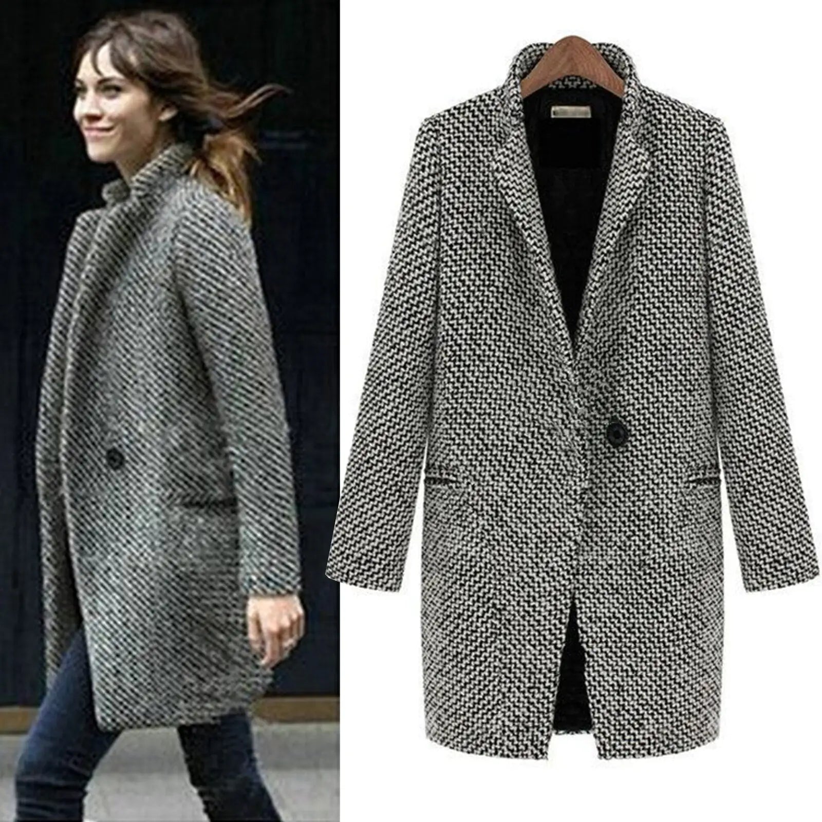 Vivienne™ | Elegant Long Winter Coat