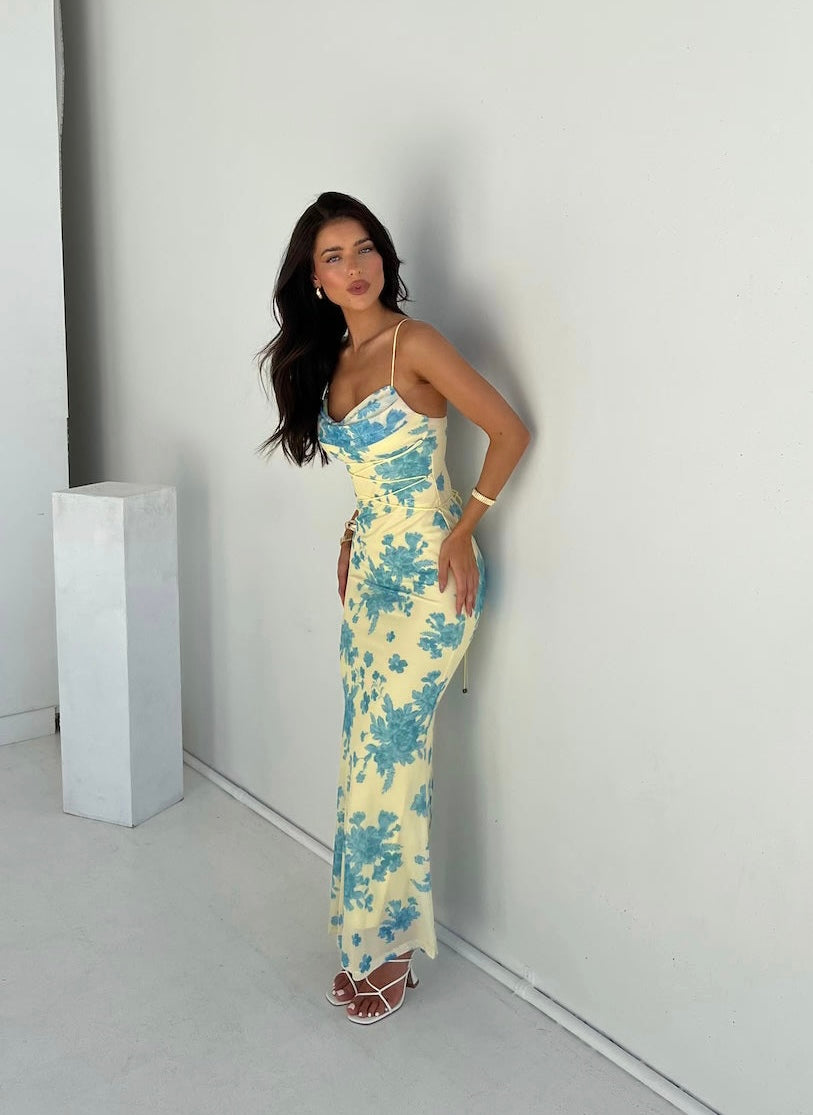 Annabelle | Floral Maxi Dress for Women - Perfect for Wedding Guests