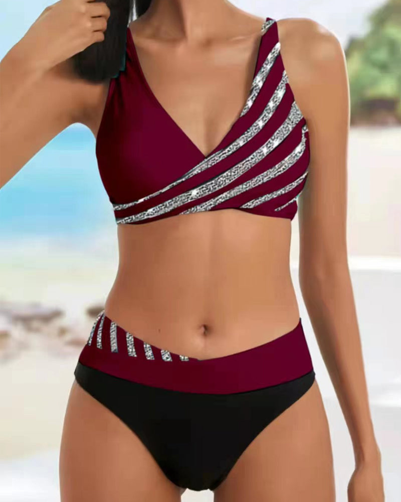 Solange | Women's Beach-Ready Printed Bikini Set for a Flattering Fit