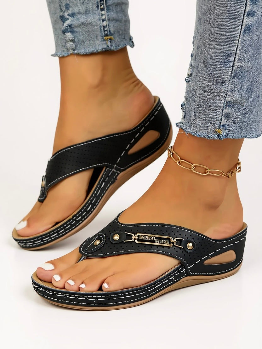 Carmen | Women's Comfort Cushioned Slip-On Sandals