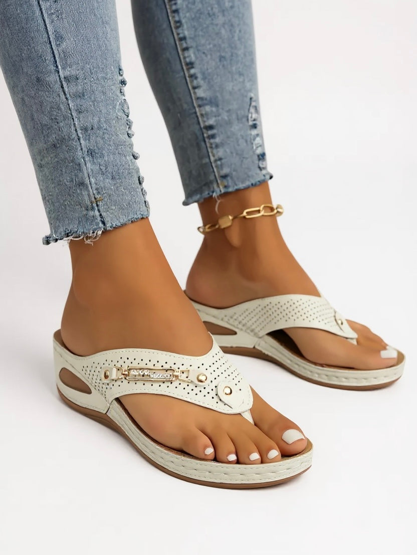 Carmen | Women's Comfort Cushioned Slip-On Sandals