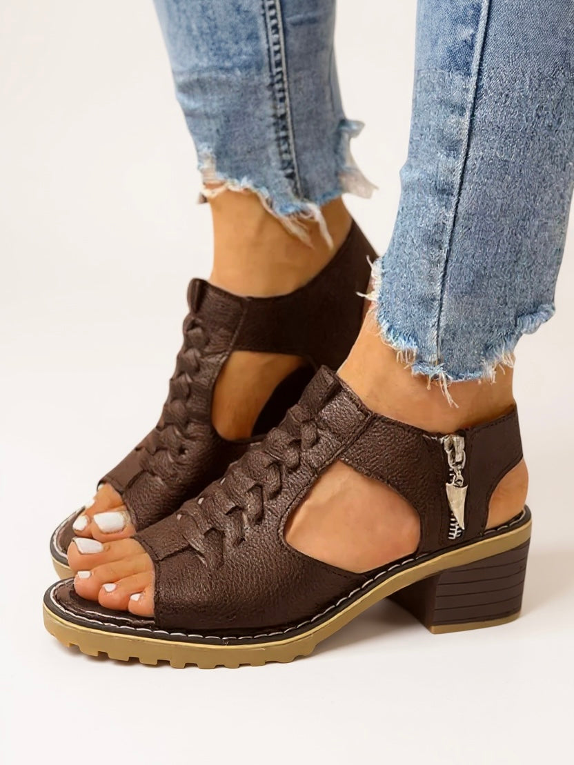 Cordelia | Women's Cushioned Block Heel Sandals
