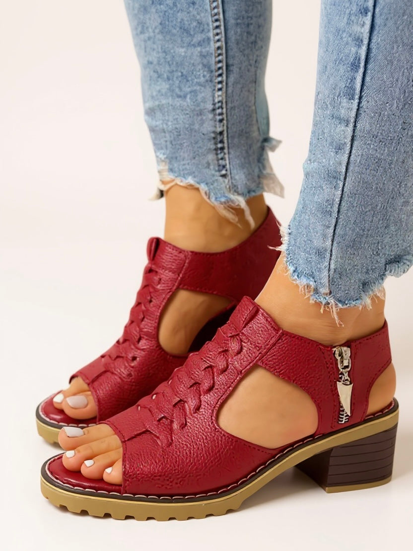 Cordelia | Women's Cushioned Block Heel Sandals