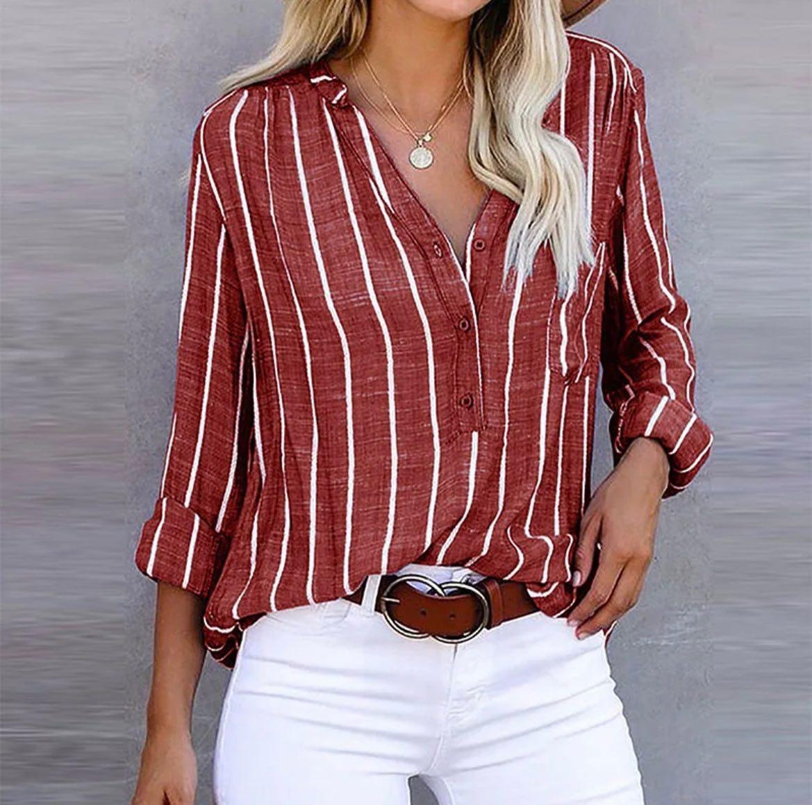 Candace™ Striped Casual Top