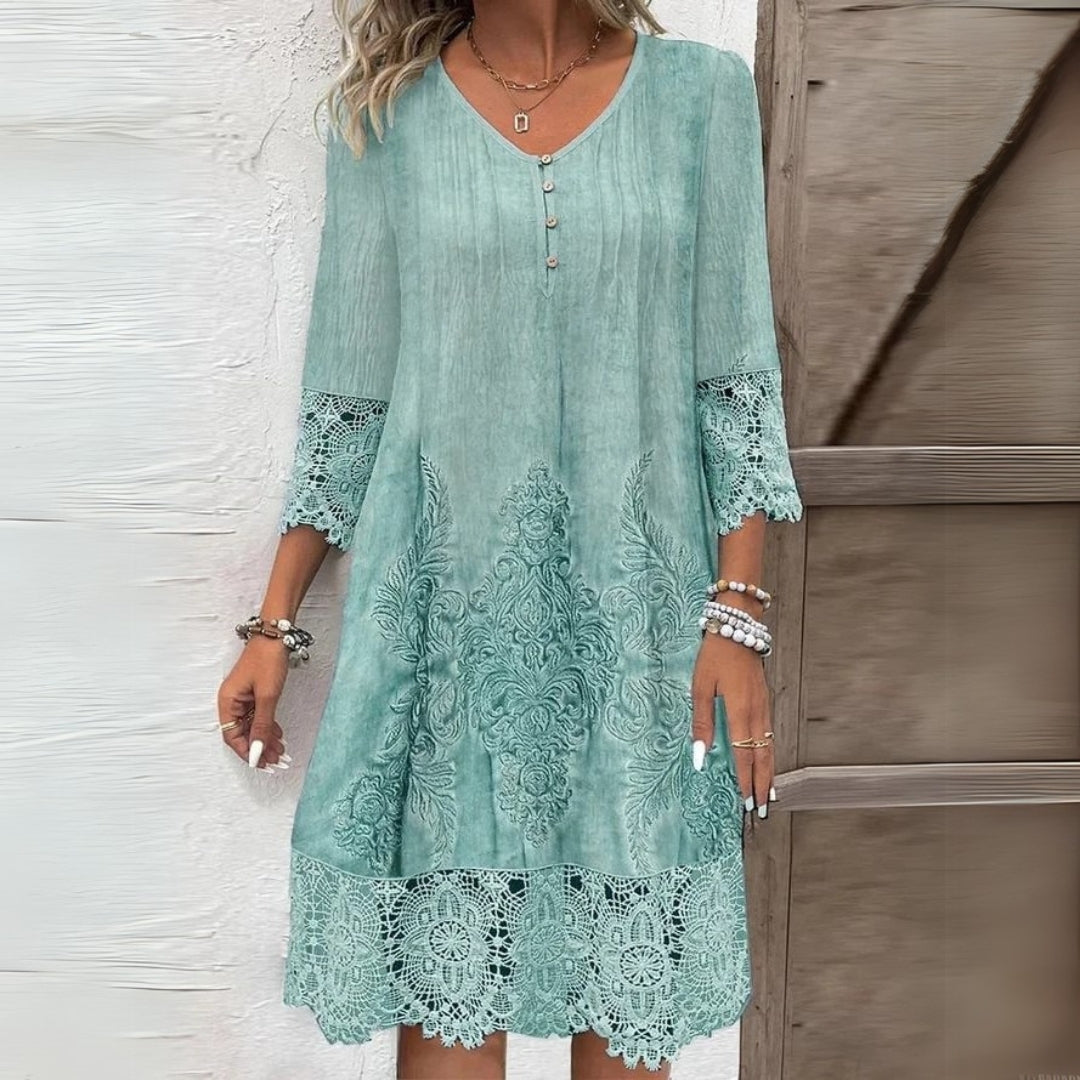 Jenna™ Floral Midi Dress