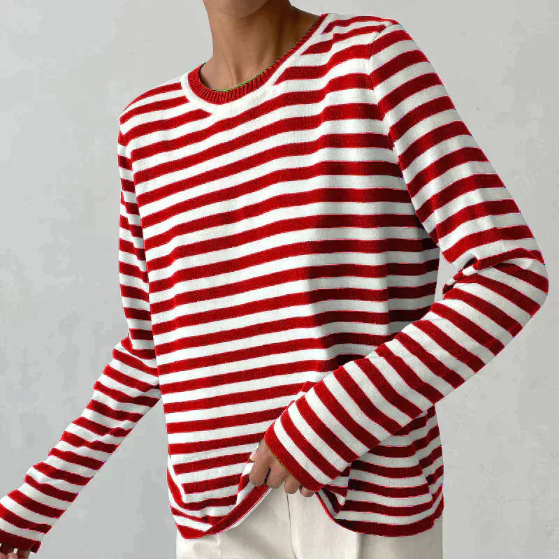 Dana™ | Chic Striped Summer Tee