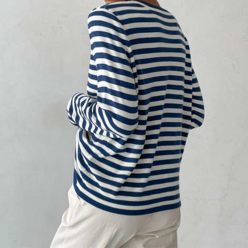 Dana™ | Chic Striped Summer Tee