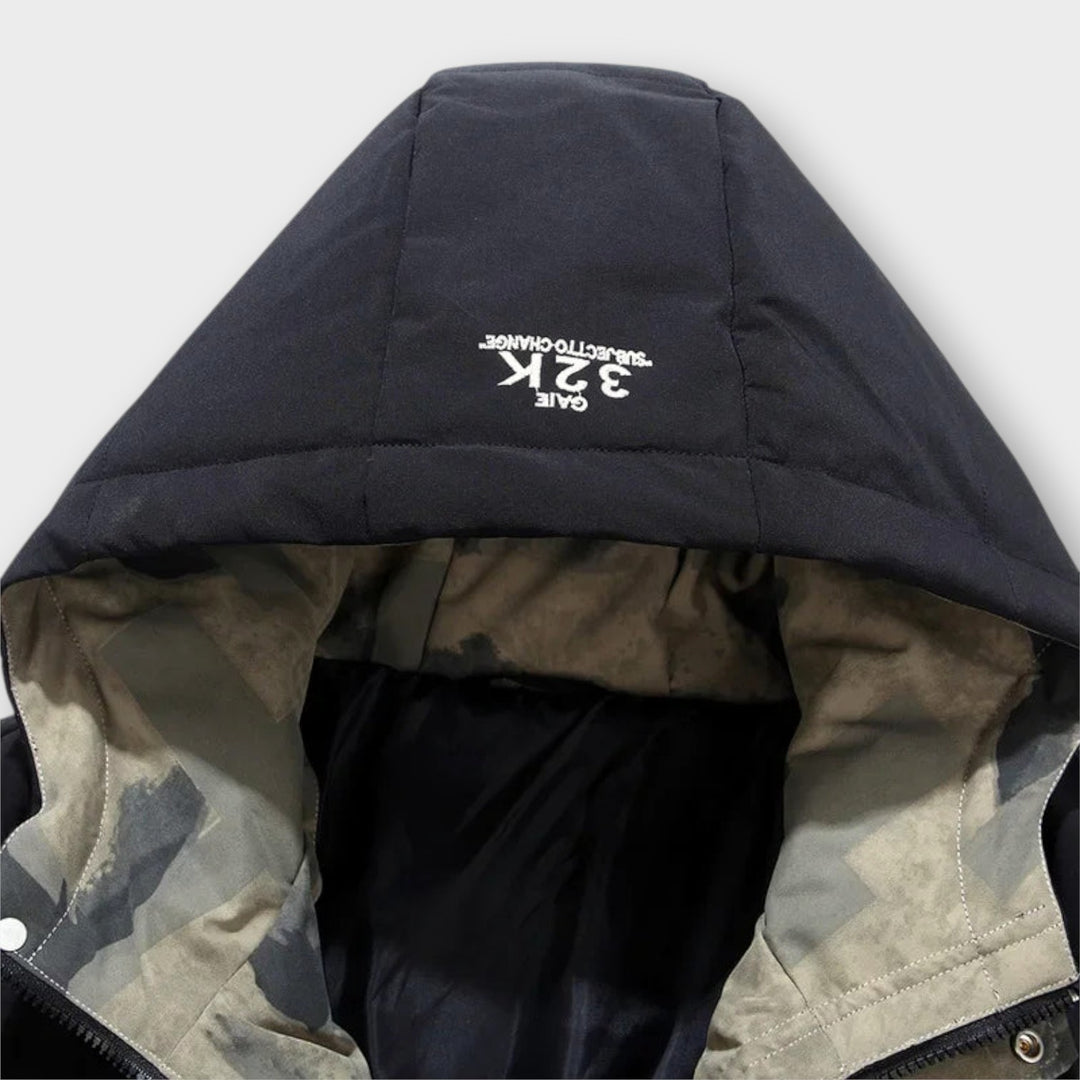 Men’s Insulated Winter Parka Jacket with Hood