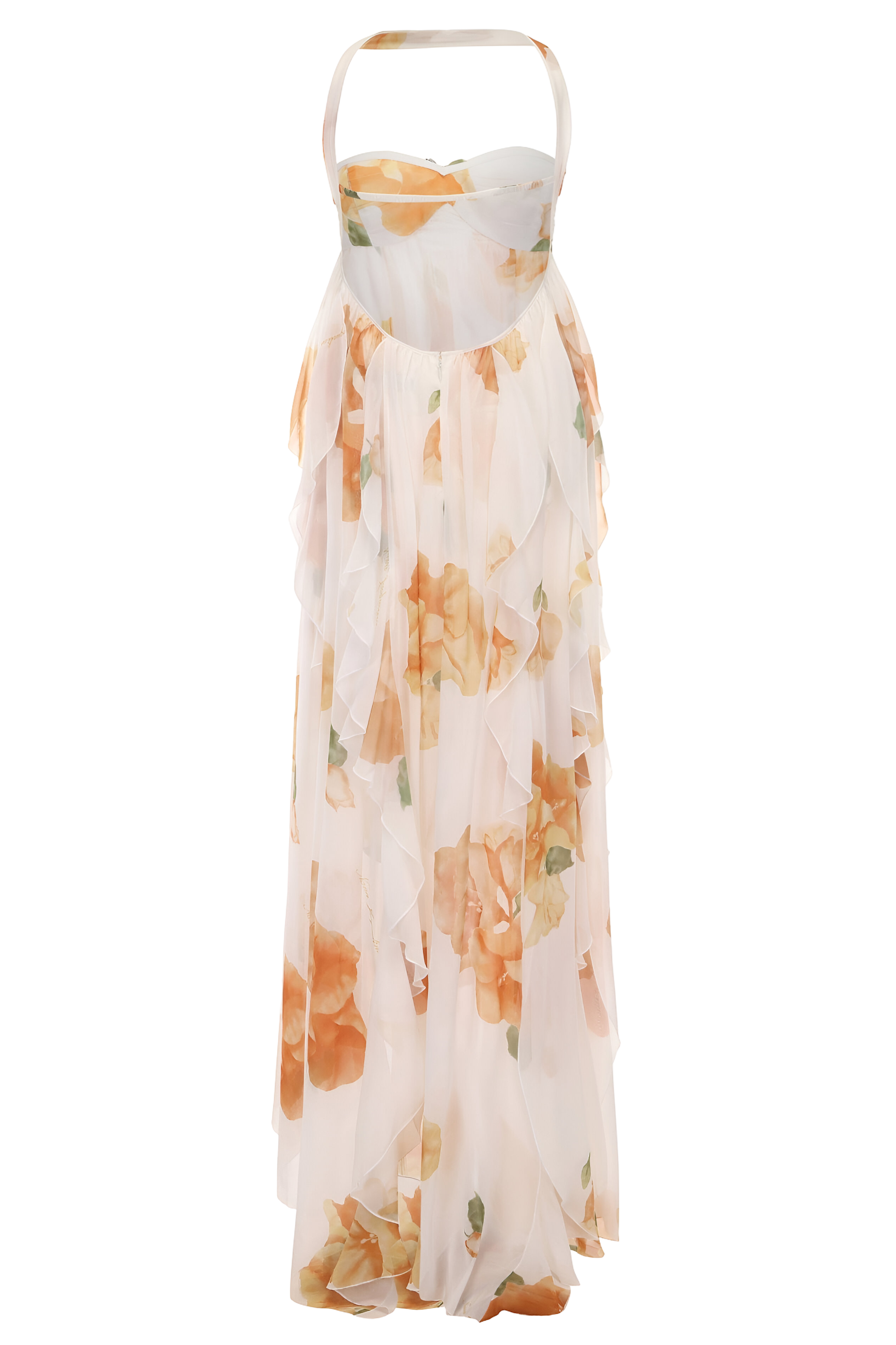 Gwen™ | Chic Halter Maxi Dress