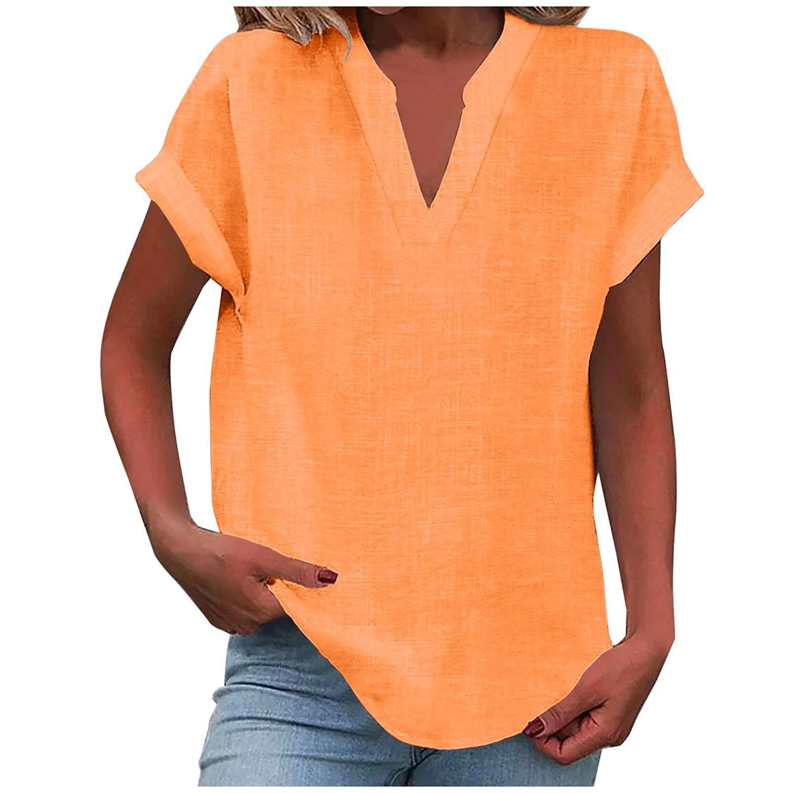 Lexi™ | Casual V-Neck Blouse