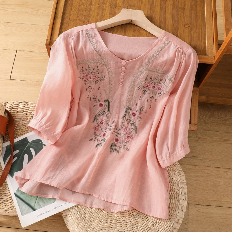 Tamsina™ | Easygoing Floral Blouse