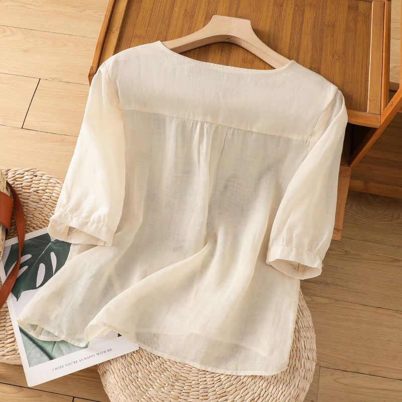 Tamsina™ | Easygoing Floral Blouse
