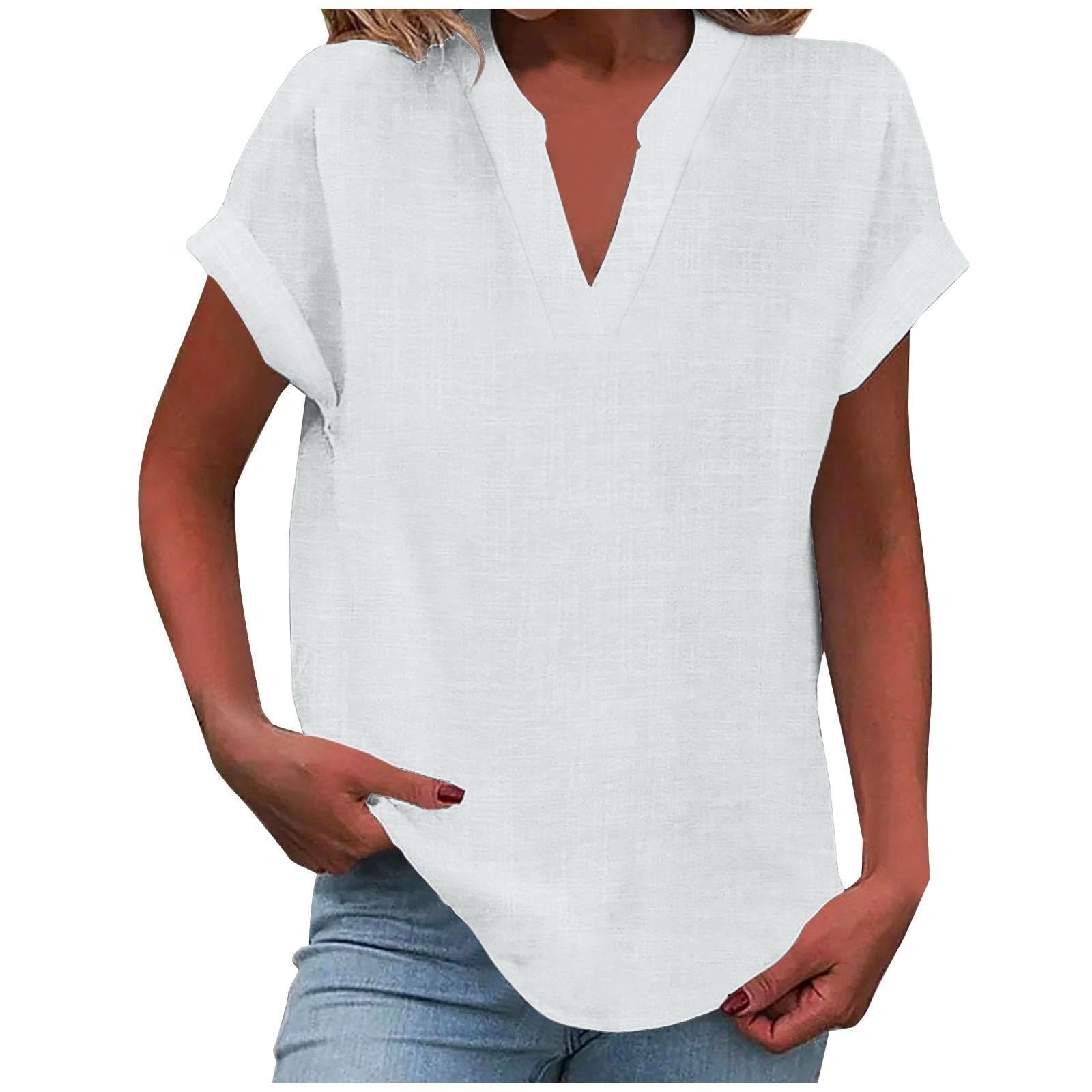 Lexi™ | Casual V-Neck Blouse