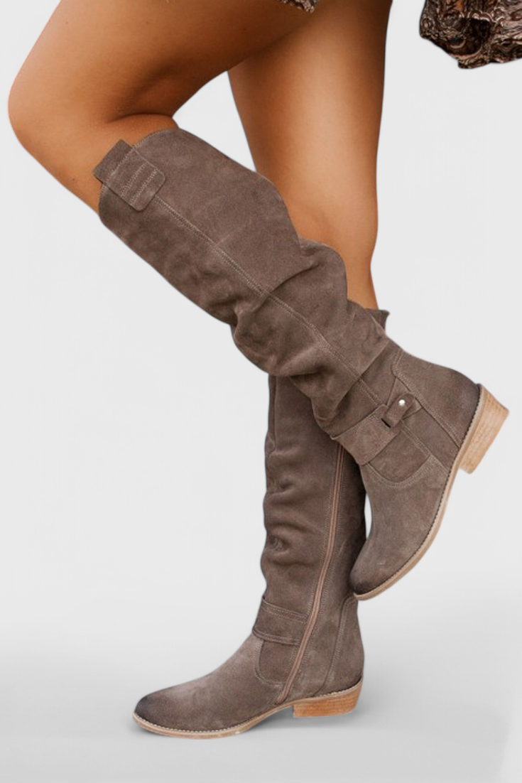 Celine™ | Vintage-Inspired Knee-High Boots