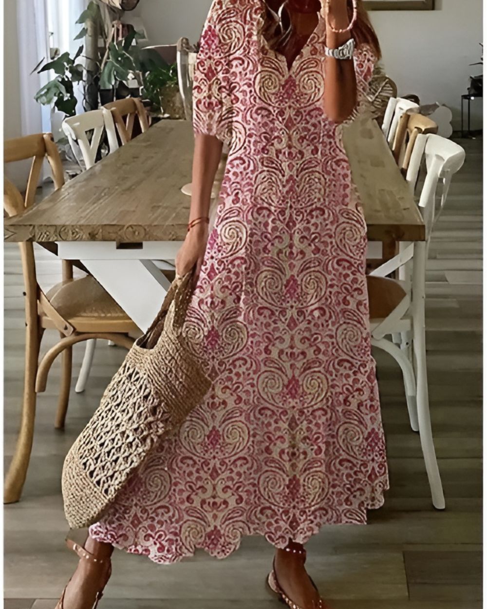 Celina™ | Enchanting Boho Cover-Up Dress