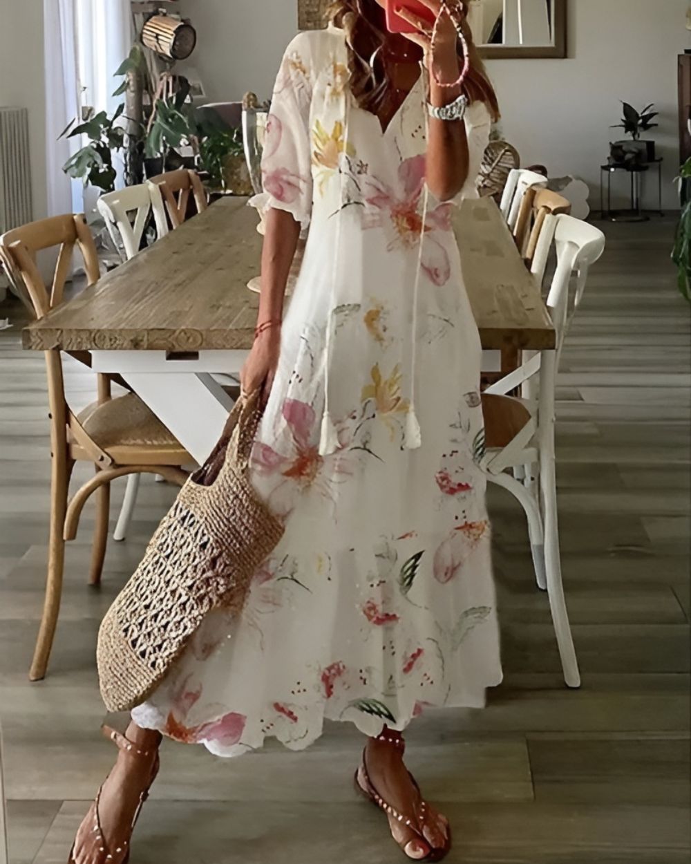 Celina™ | Enchanting Boho Cover-Up Dress