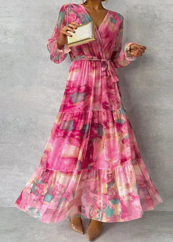 Katie™ | Exquisite Handcrafted Floral Dress