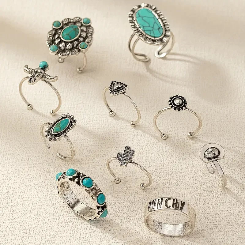Dakota™ | 10-Piece Western-Inspired Ring Collection