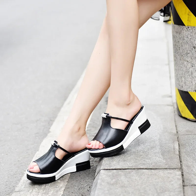 Belle | Women's Comfort Cushioned Wedge Sandals