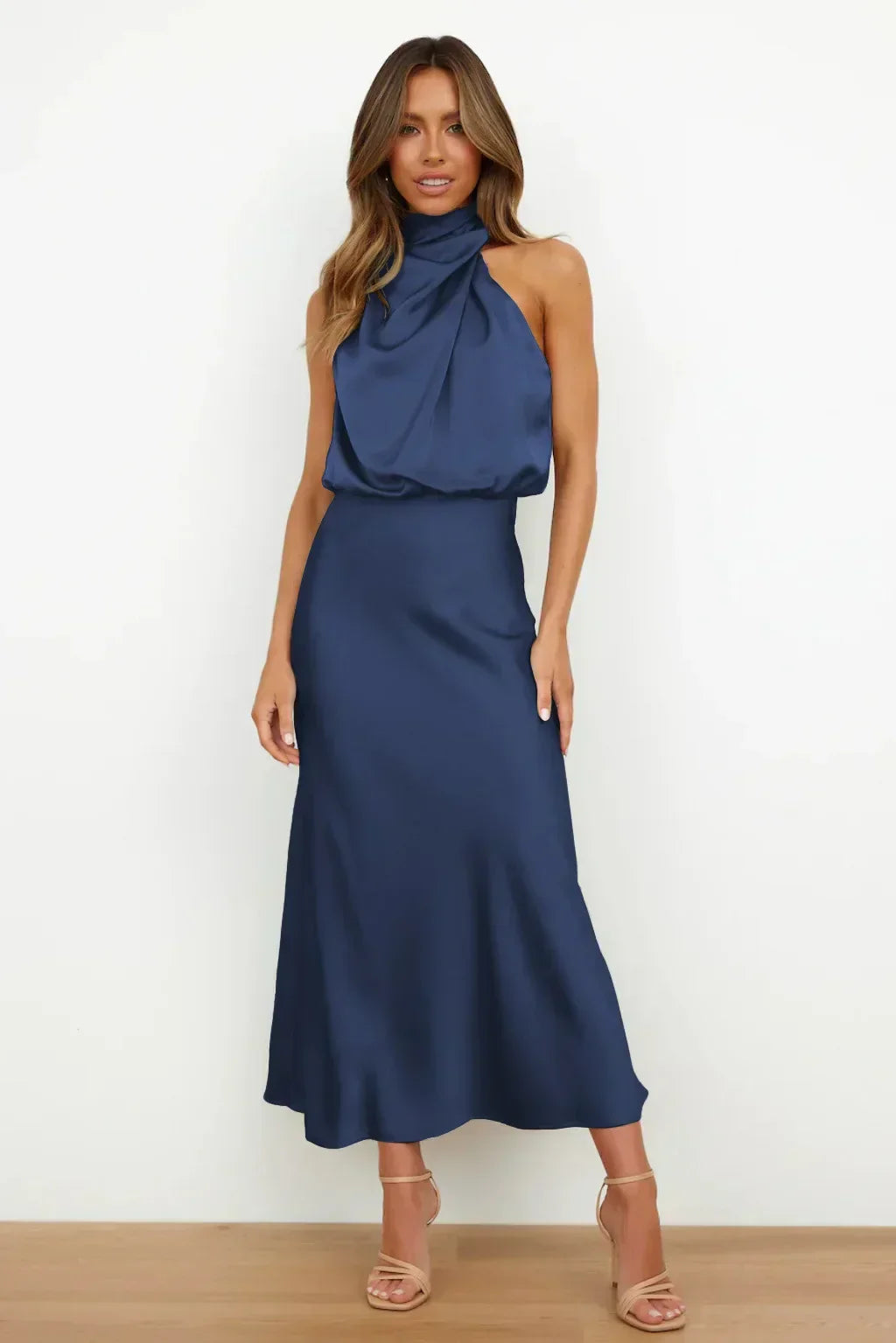 Mariana™ | Sophisticated Halter Evening Gown