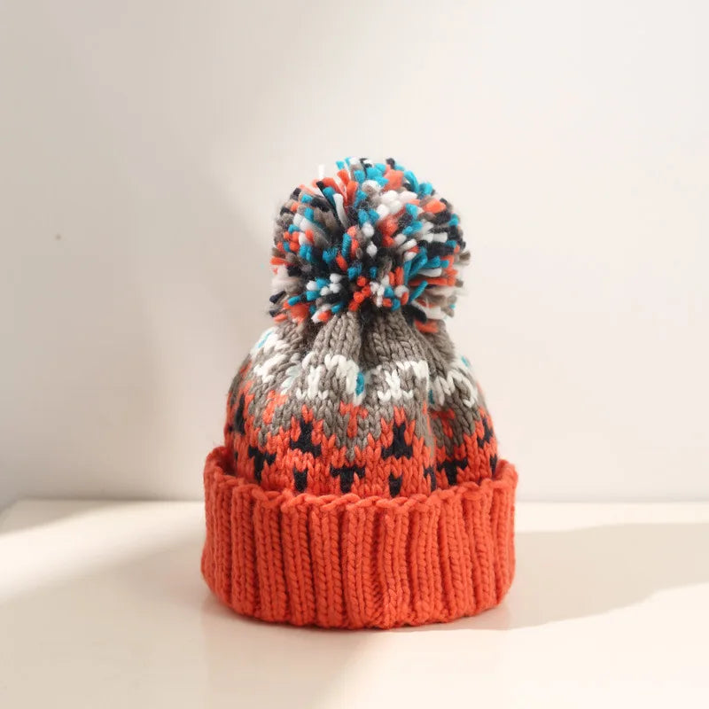TAMARA™ | Snug Snowflake Pom Beanie