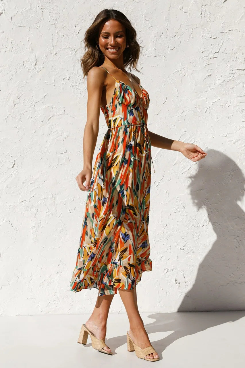 TropicLush™ | Chic Elegance Dress