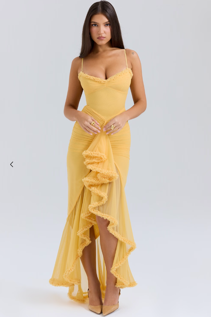 Alexandra | Lace Ruched Dress for Women - Perfect for Wedding Guests