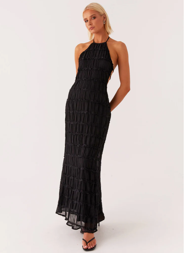 Jolene™ | Chic Halter Maxi Gown