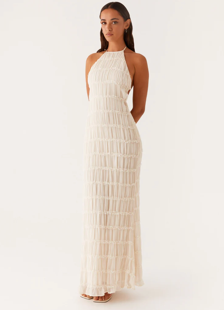 Jolene™ | Chic Halter Maxi Gown