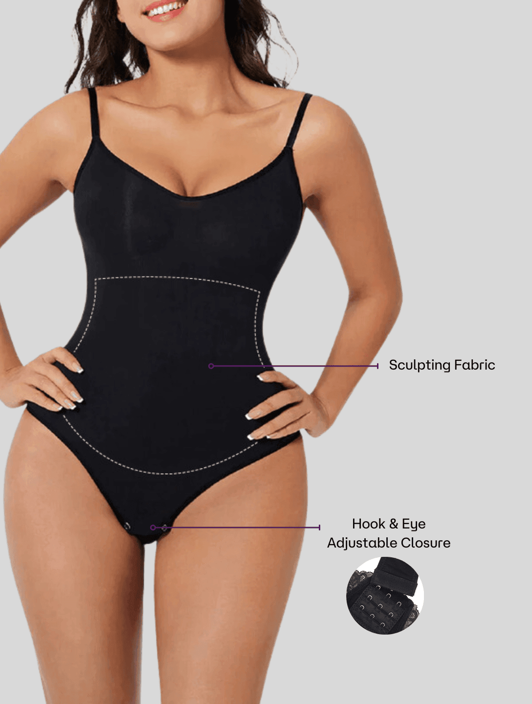 PowerSculpt™ | Figure-Enhancing Shapewear Bodysuit