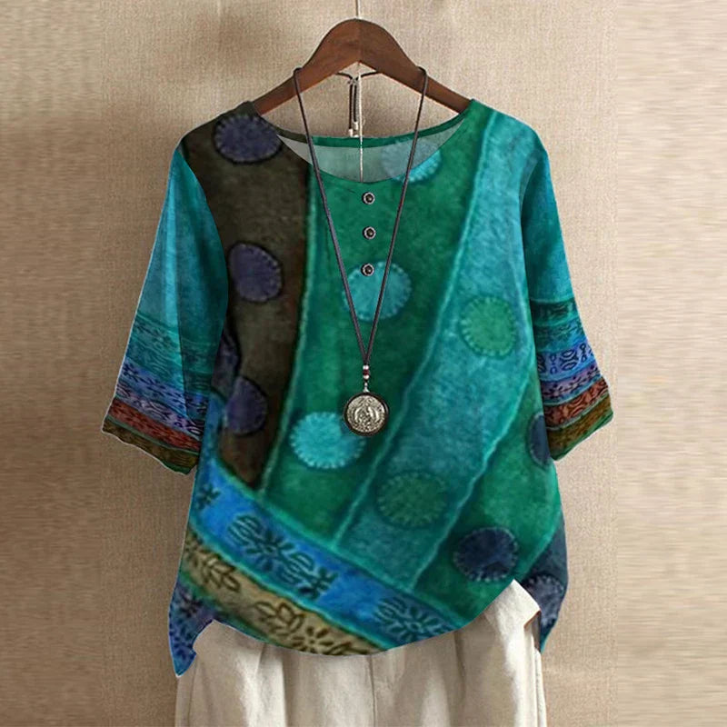 Anya™ | Vintage-Style Blouse