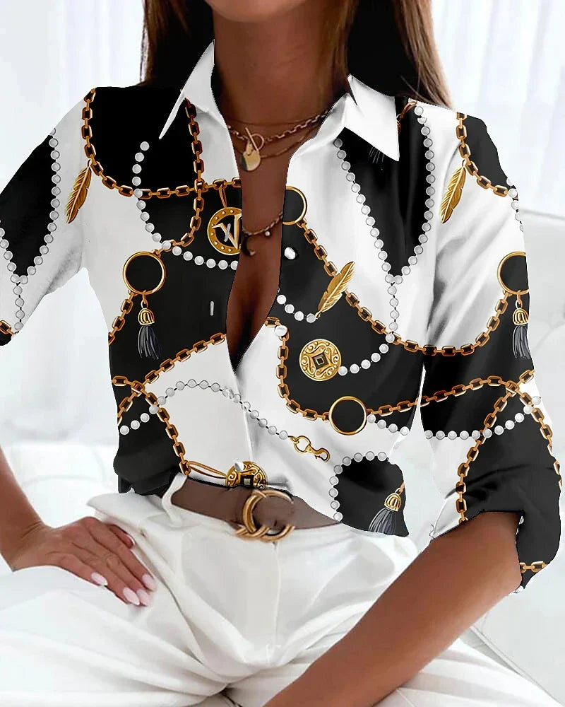 Viola™ | Modern Printed Top