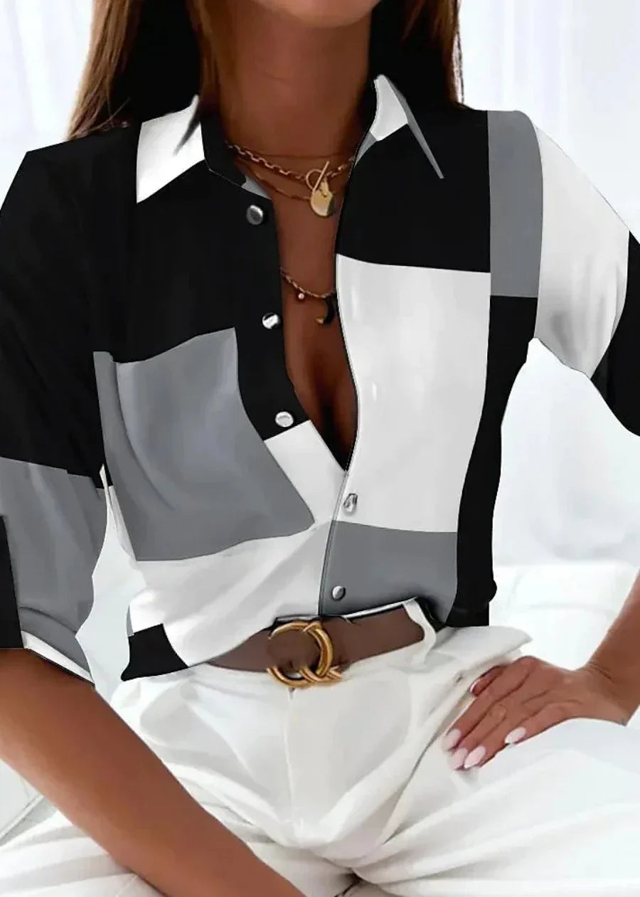 Viola™ | Modern Printed Top
