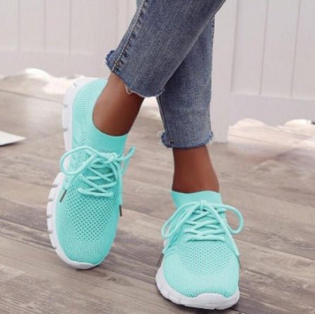 Sunny | Women's Lightweight Lace-Up Casual Sneakers for Running