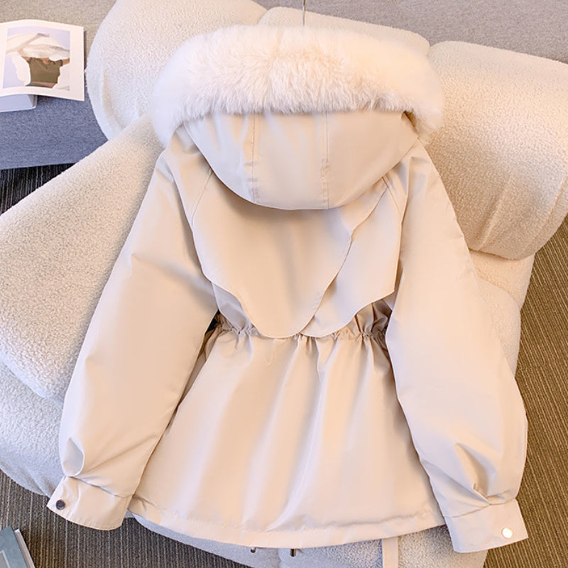 Odette™ | Elegant Winter Coat with Luxurious Fur Trim